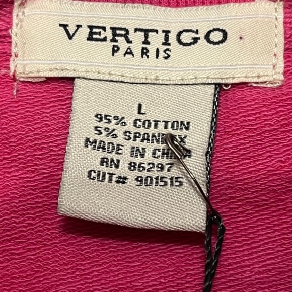 VERTIGO PARIS Zippered Jacket NWT Size L - Picture 5 of 16